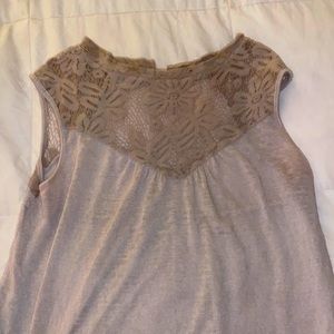 Pretty Lacey top, bohemian style tank!